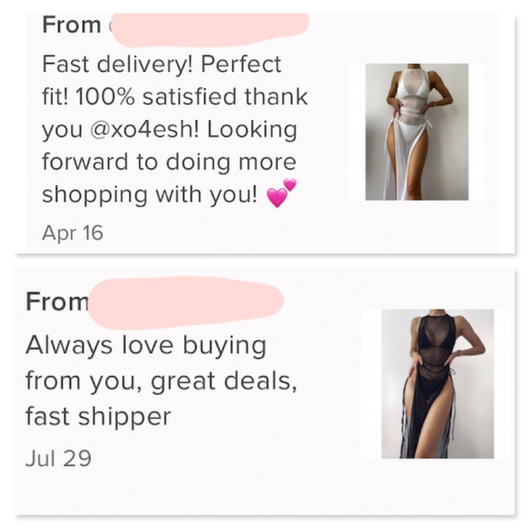 Black  Swim Mesh Coverup - Picture 12 of 15